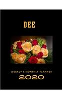2020 Weekly & Monthly Planner