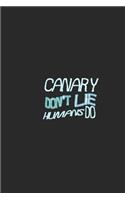 Canary don't lie humans do