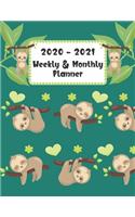 2020 - 2021 Weekly & Monthly Planner