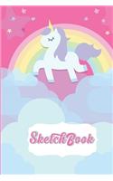 SketchBook: Notebook for Drawing, Doodling or Sketching: 100 Pages, ( Blank Paper Drawing and Write Journal ) Sketchbooks For Kids