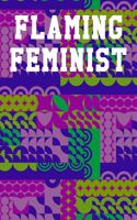Flaming Feminist: Graph Paper Notebook 6"x9" 120 Pages