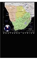 Modern Day Color Map of Southern Africa Journal