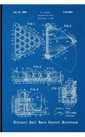 Billiard Ball Rack Patent Notebook
