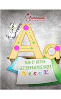 Path of Motion Letter Practice Sheet
