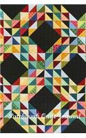 Patchwork Quilt Journal: Homework Book Notepad Composition and Journal Diary