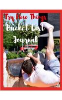 Try New Things Bucket List Journal