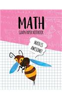 Math Graph Paper Notebook