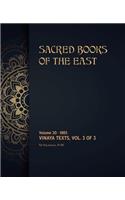 Vinaya Texts: (Sacred Books of the East)