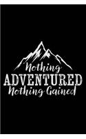 Nothing Adventured Nothing Gained: Explore Hiking Travel Camping