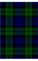 Clan Bannatyne Tartan 100 Page Lined Journal/Notebook