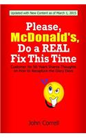 Please, McDonald's, Do a REAL Fix This Time