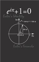 Euler's Identity Euler's Formula - Lined Notebook