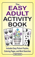 Easy Adult Activity Book