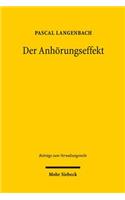 Der Anhorungseffekt