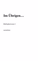 Im Übrigen...