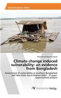 Climate change induced vulnerability