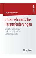 Unternehmerische Herausforderungen