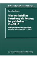 Wissenschaftliche Forschung ALS Ausweg Im Politischen Konflikt?