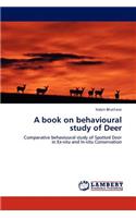 Book on Behavioural Study of Deer