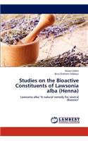 Studies on the Bioactive Constituents of Lawsonia Alba (Henna)