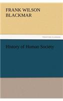 History of Human Society