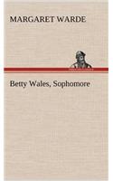 Betty Wales, Sophomore