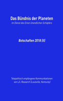 Bündnis der Planeten: Botschaften 2018 (II)