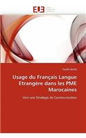 Usage Du Fran�ais Langue Etrang�re Dans Les Pme Marocaines
