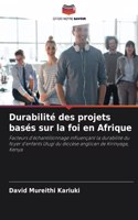 Durabilité des projets basés sur la foi en Afrique