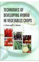 Techniques Of Developing Hybrids In Vegetable Crops
