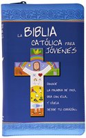 La Biblia Catolica para Jovenes: edicion dos tintas / simil piel con cremallera