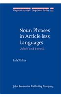 Noun Phrases in Article-less Languages
