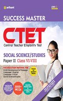 CTET Success Master Maths & Science Paper-II for Class VI-VIII(Old Edition)