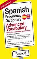 Spanish Frequency Dictionary - Advanced Vocabulary