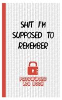 Shit I'm supposed to remember