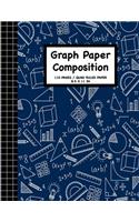 Graph Paper Composition Notebook