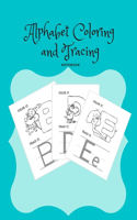 Alphabet Coloring and Tracing Notebook