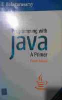 Programming with Java: A Primer, 4e