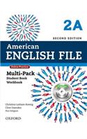 American English File Second Edition: Level 2 Multi-Pack a