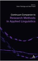 Continuum Companion to Research Methods in Applied Linguistics