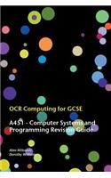 OCR Computing for GCSE - A451 Revision Guide