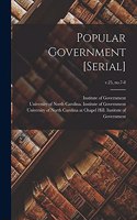 Popular Government [serial]; v.25, no.7-8