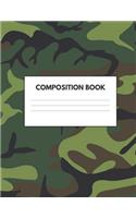 Camo composition notebooks