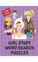 Girl Stuff Word Search Puzzle Book