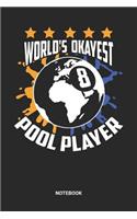 Worlds Okayest Pool Player Notebook
