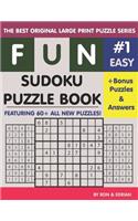 Fun Sudoku Puzzle book #1 Easy