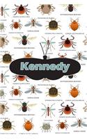 Kennedy: Bug Insect Draw and Write Journal Notebook 120 Pages 6x9