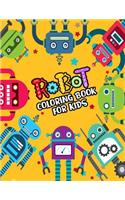 Robot Coloring Book For Kids