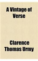 A Vintage of Verse