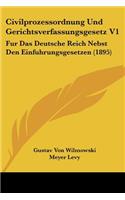 Civilprozessordnung Und Gerichtsverfassungsgesetz V1